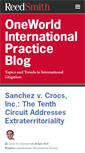 Mobile Screenshot of blog.internationalpractice.org